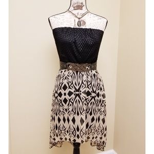 As U Wish strapless high low dress